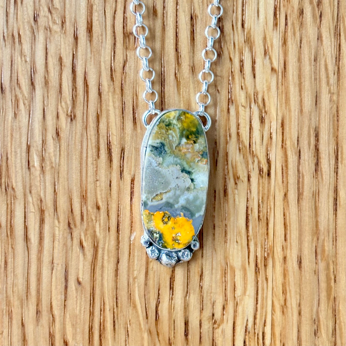 Bumblebee Jasper Necklace