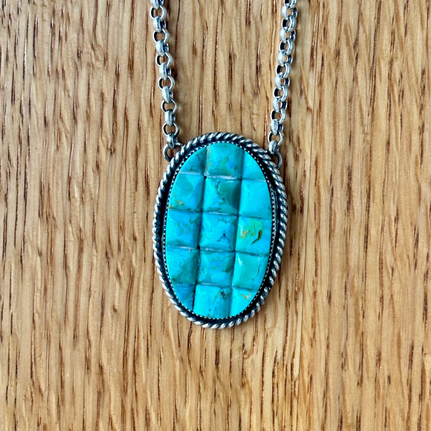 Cobblestone Turquoise Necklace