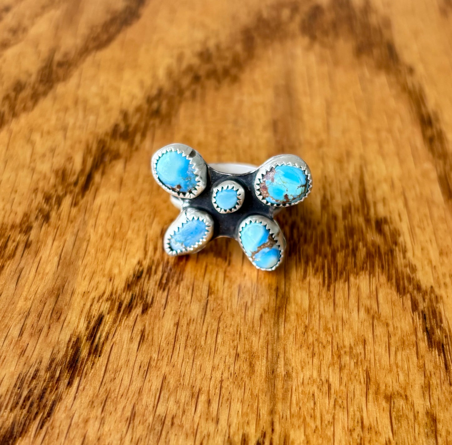 Golden Hills Bow Ring