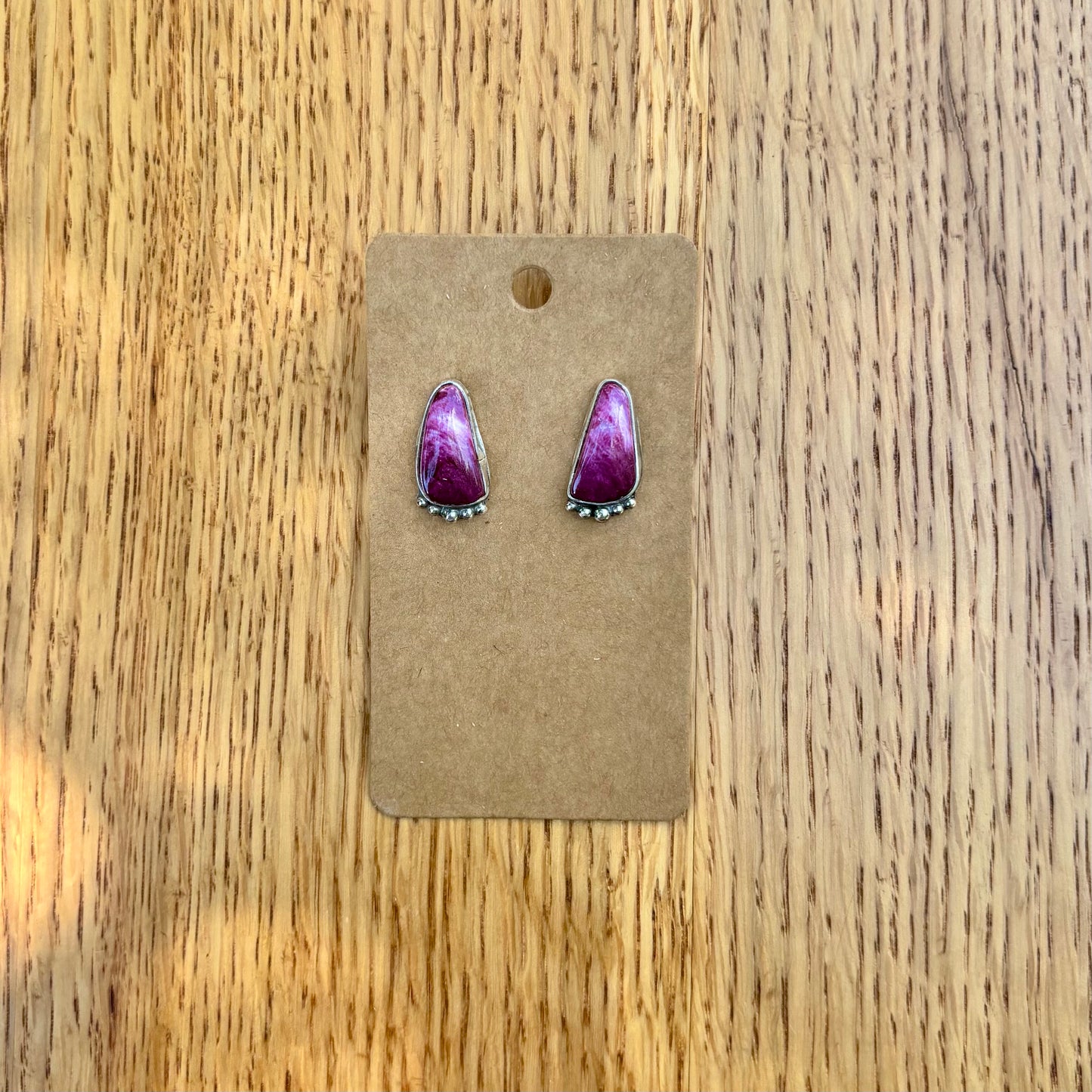 Purple Spiny Studs
