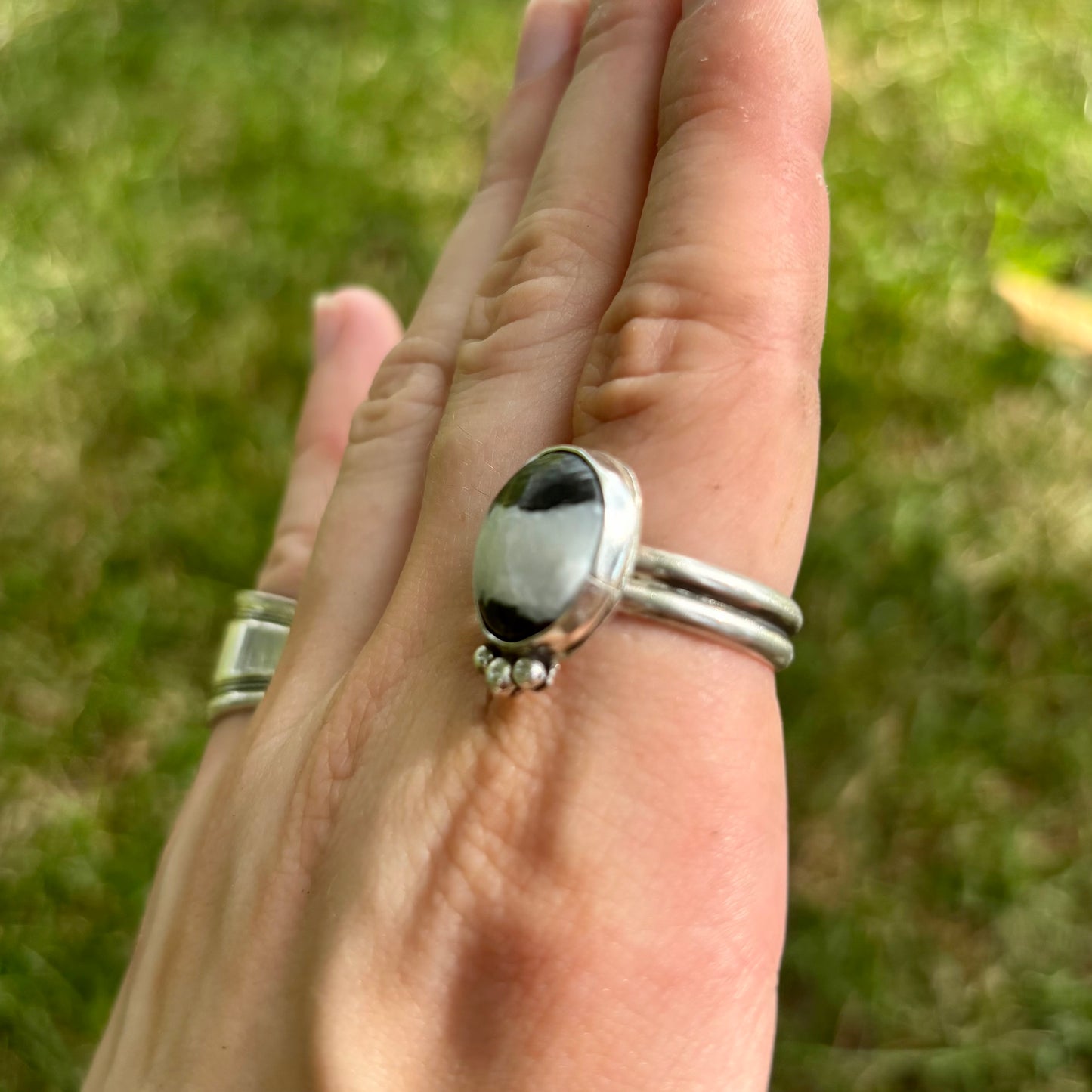 White Buffalo Ring - Size 7
