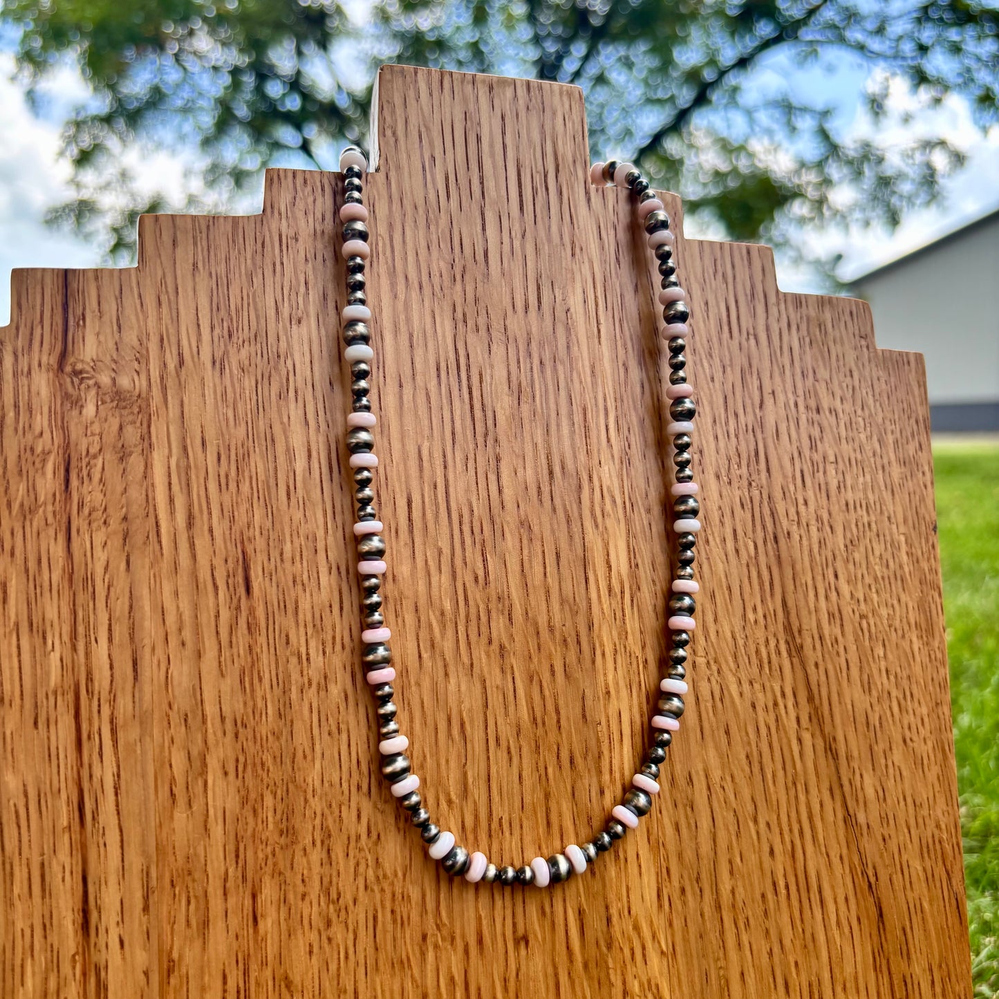 Pink Conch Necklace