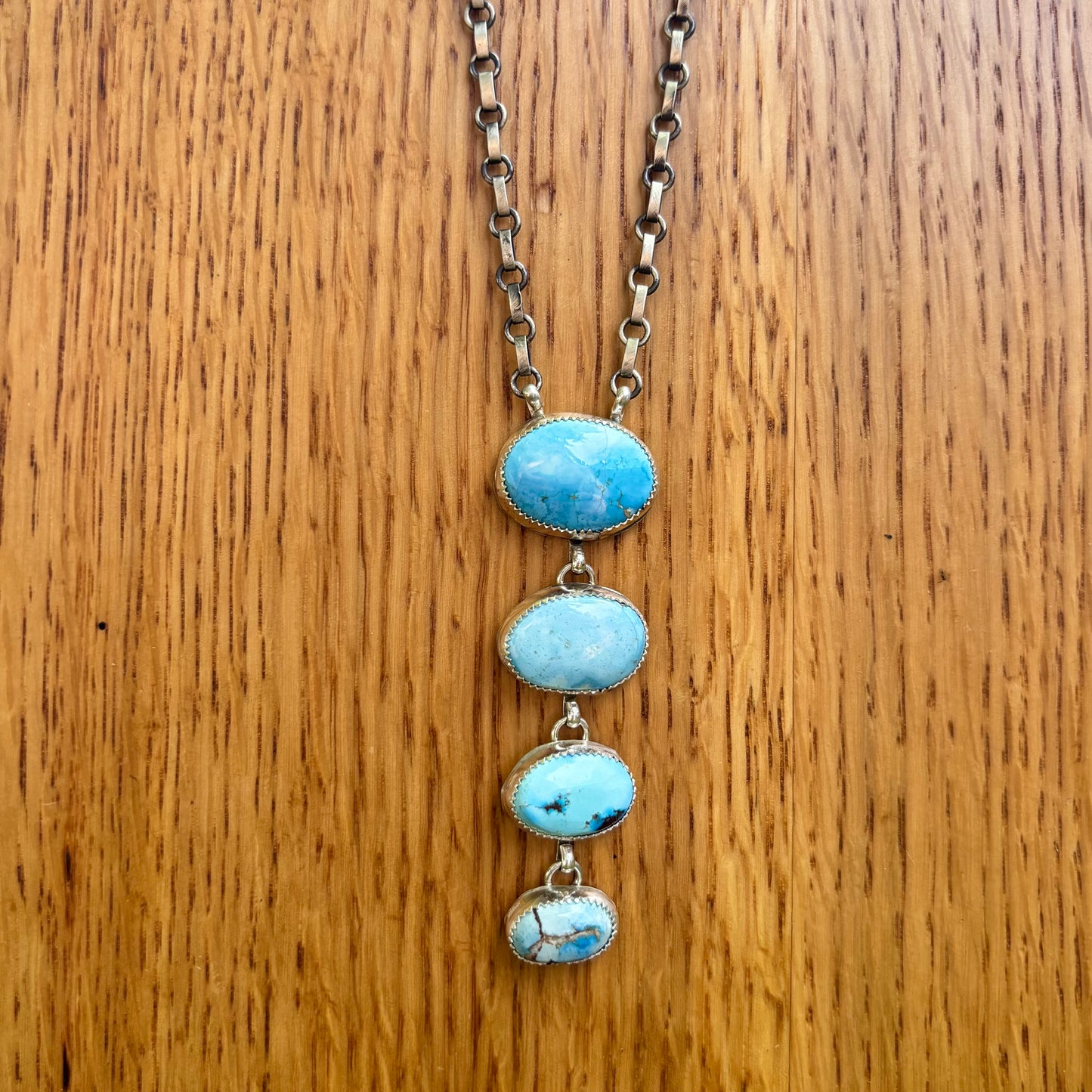 Golden Hills Lariat Necklace