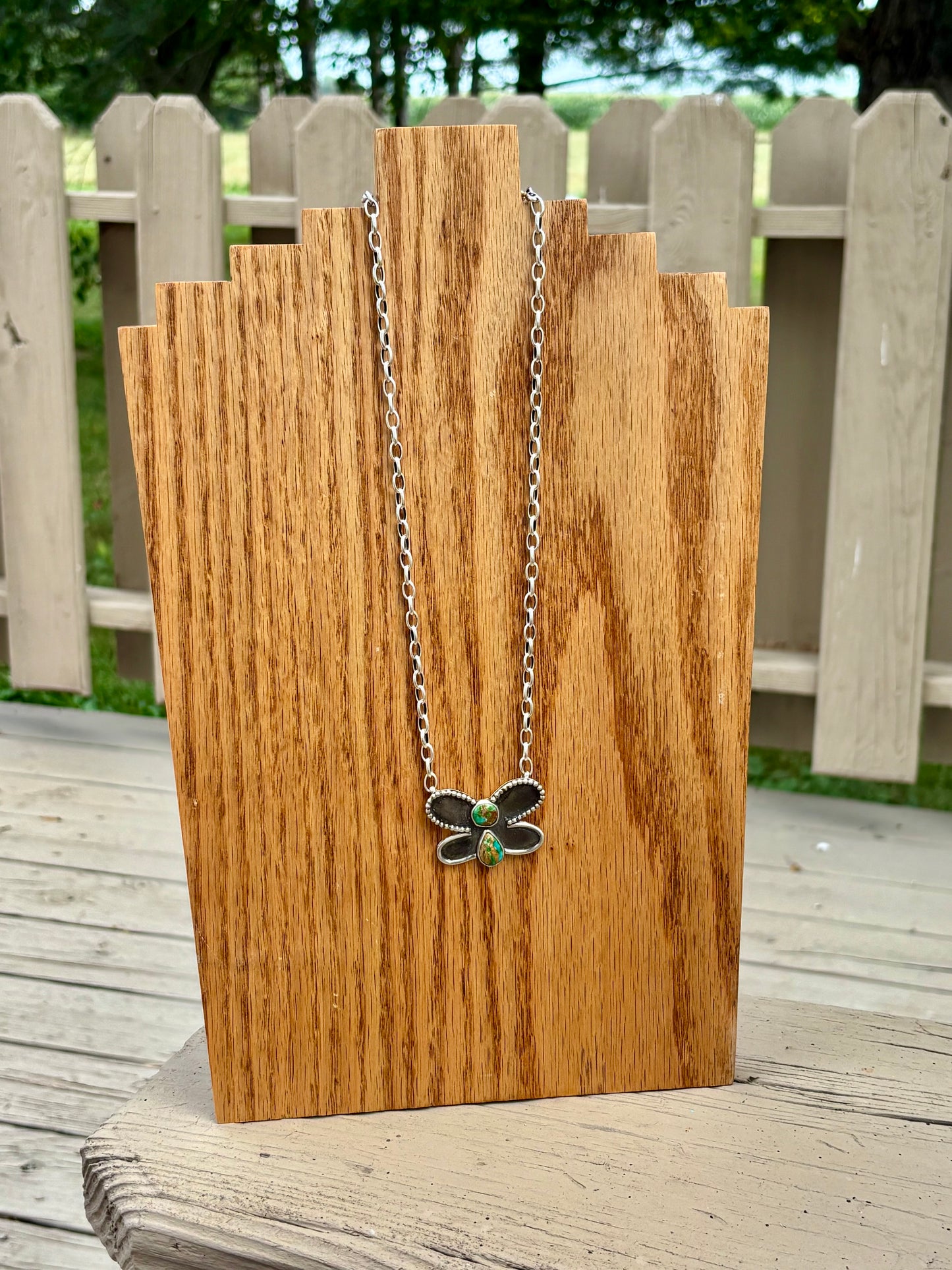 Sonoran Gold Butterfly Necklace
