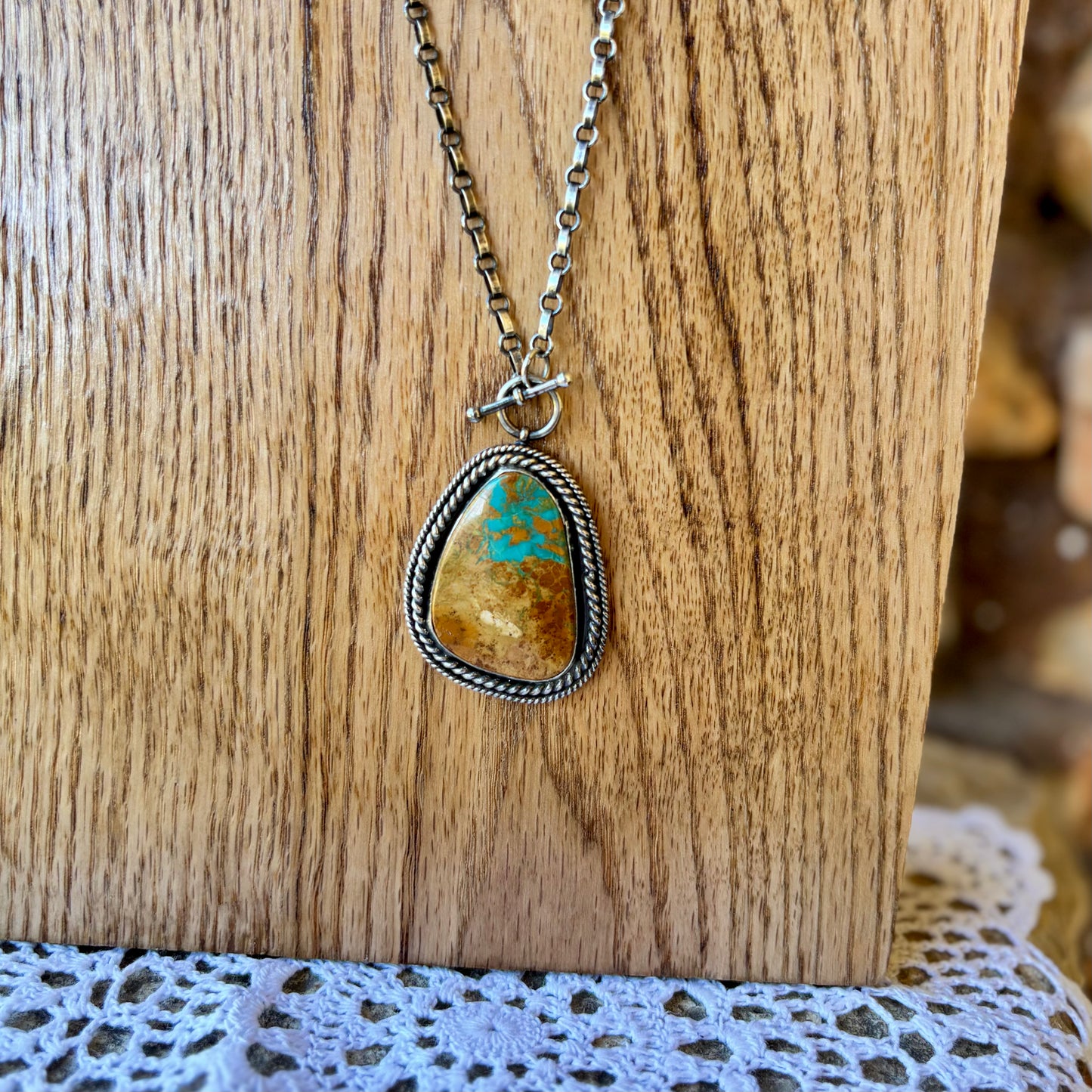 Boulder Toggle Necklace