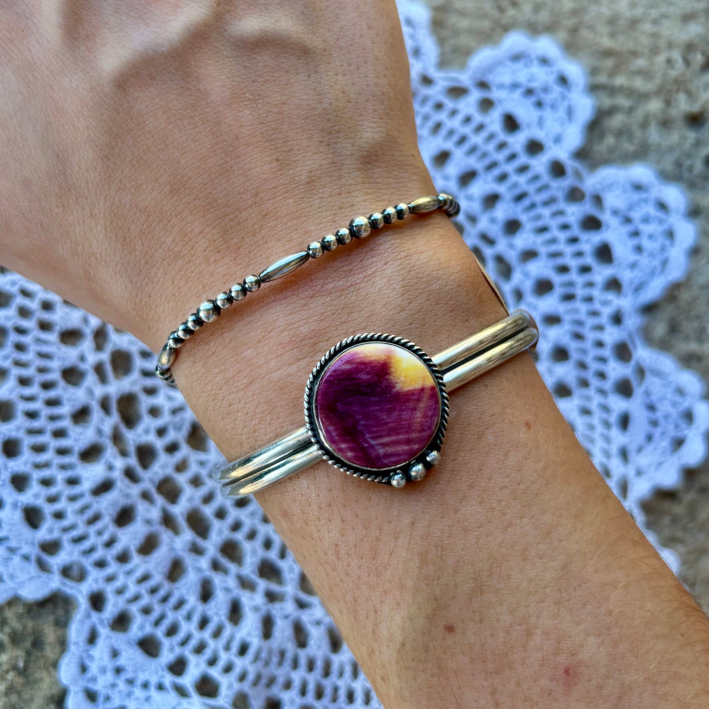 Purple Spiny Cuff