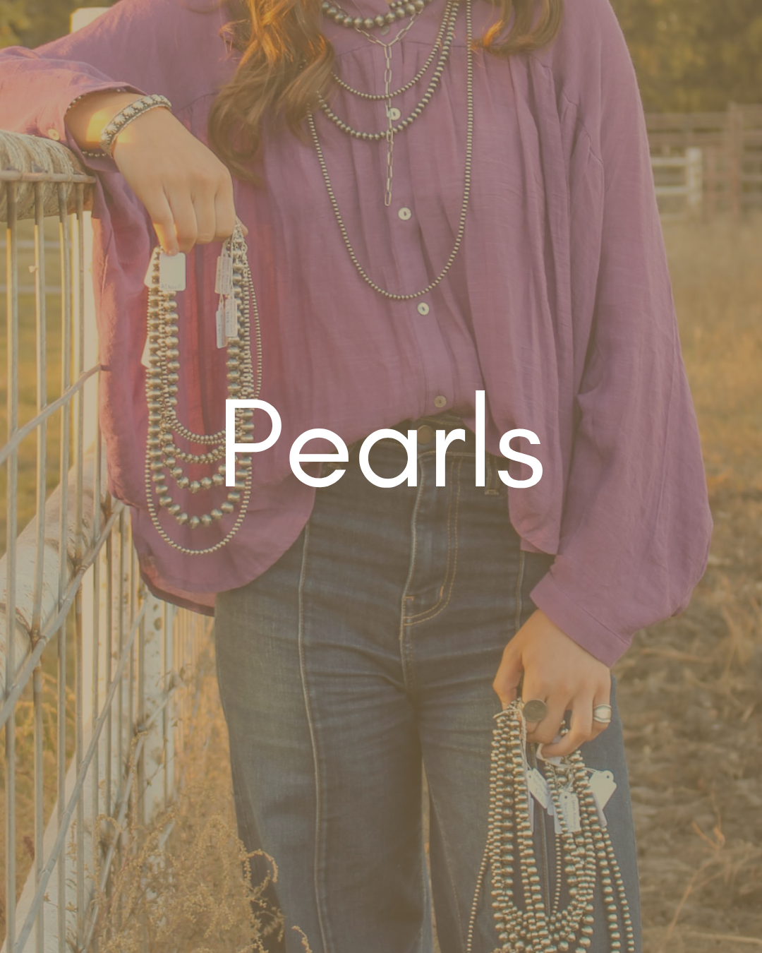 Sterling Pearl Necklaces