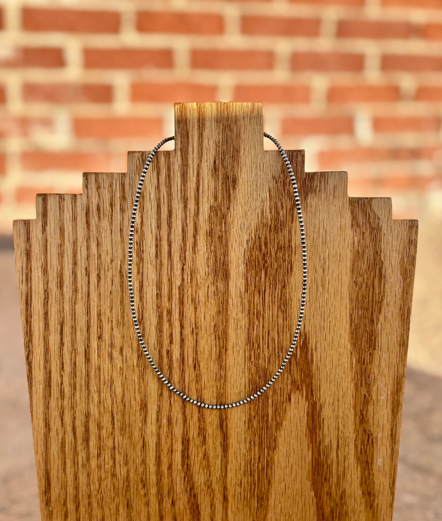 2.5MM 16 inch Navajo Pearl Necklaces