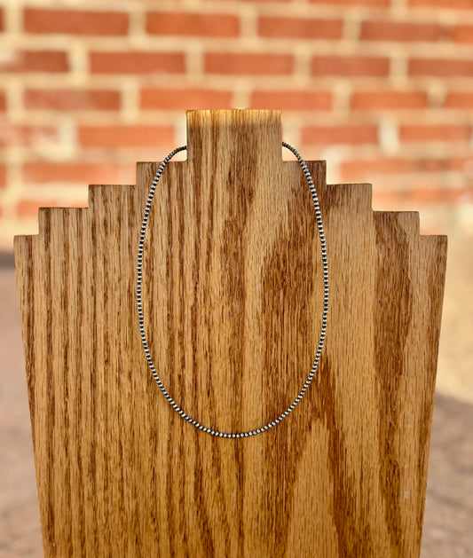 2.5MM 16 inch Navajo Pearl Necklaces