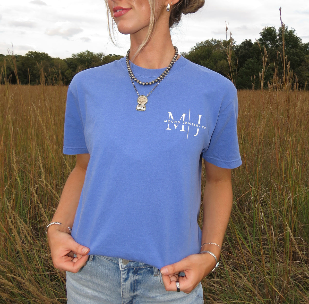 MJC Logo T-Shirt | Dark Blue