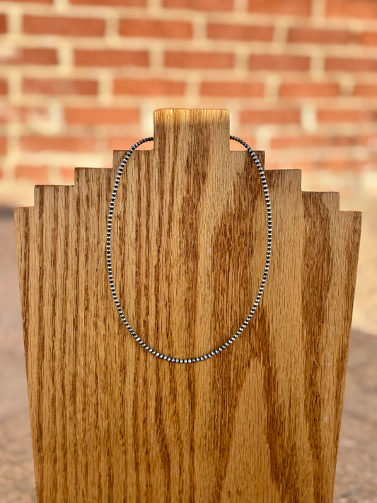 3MM 16 inch Navajo Pearl Necklace