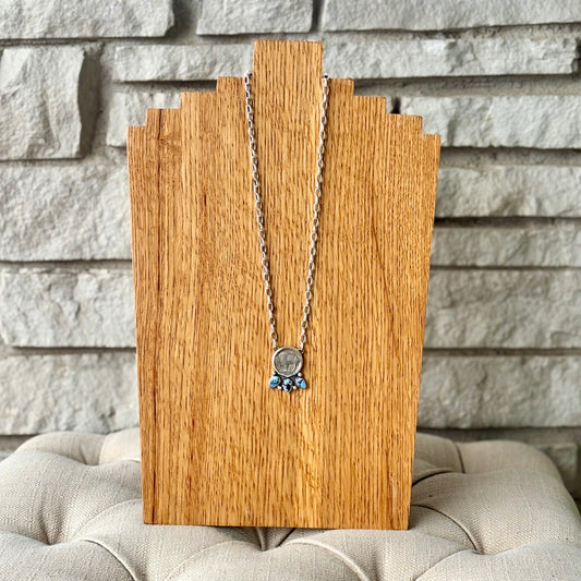 Golden Hills + Buffalo Coin Necklace