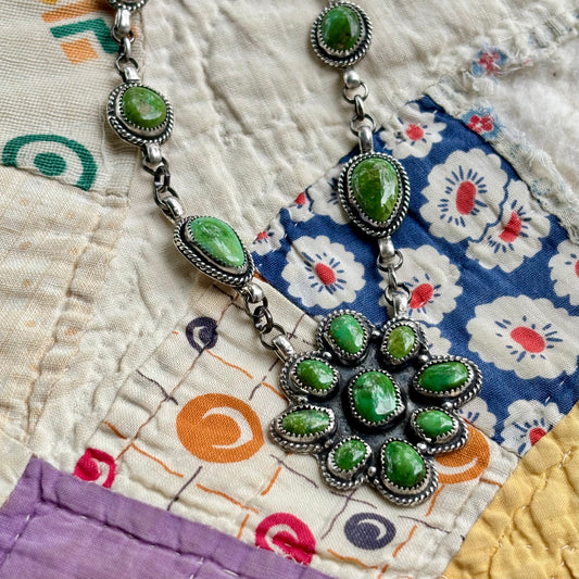Cielo Turquoise Statement Necklace
