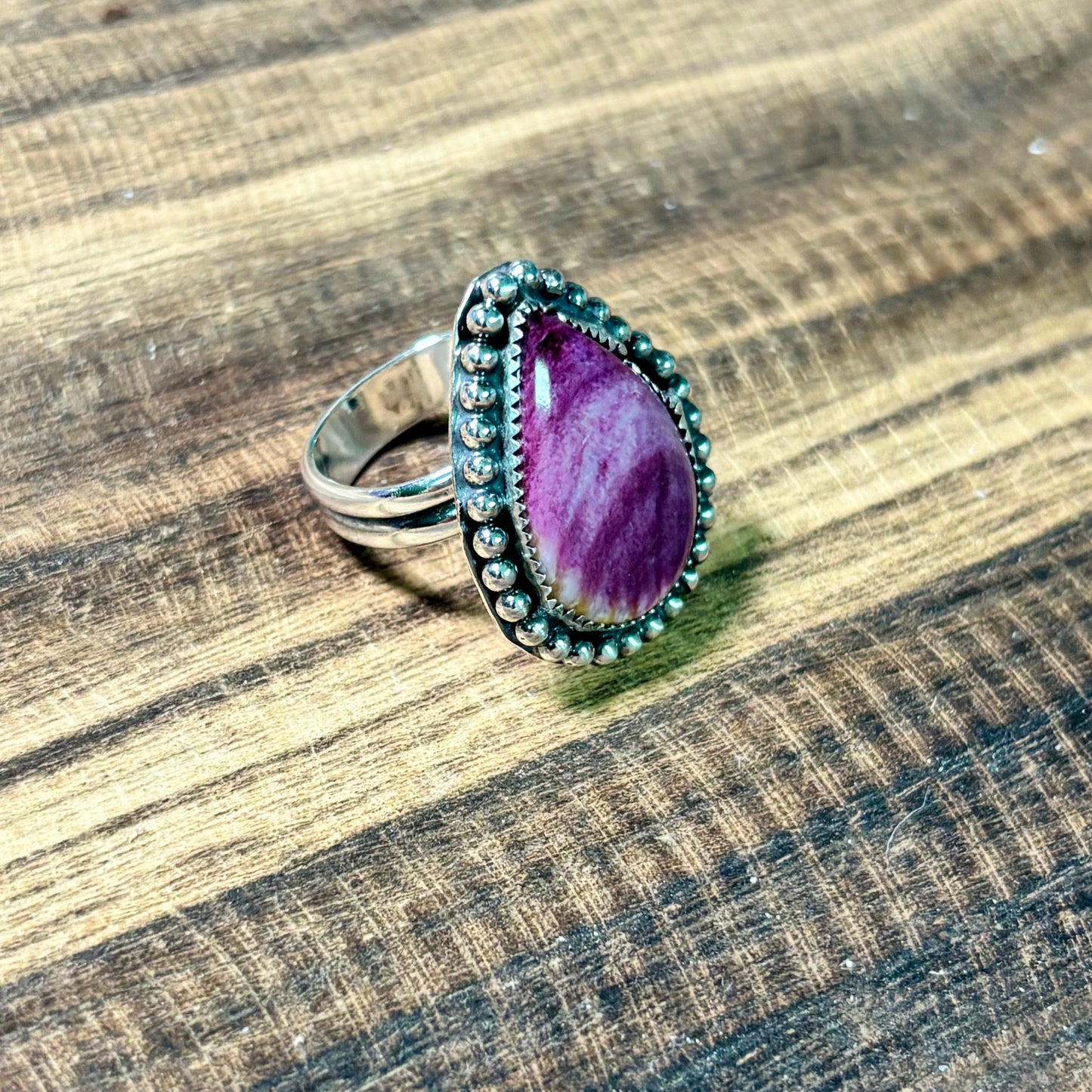 Purple Spiny Ring - Size 8