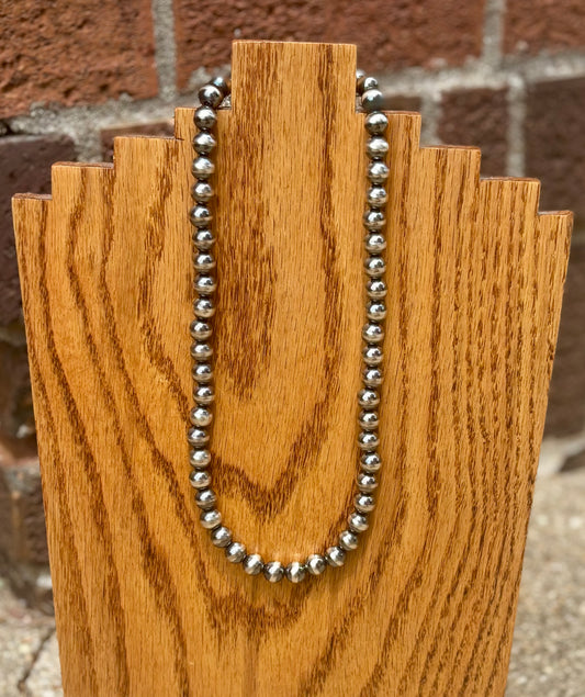 10MM 20 inch Navajo Pearl Necklace