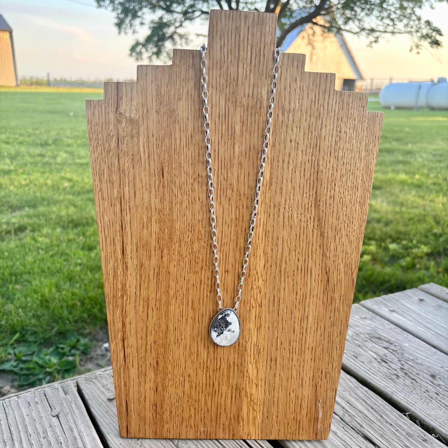 White Buffalo Necklace