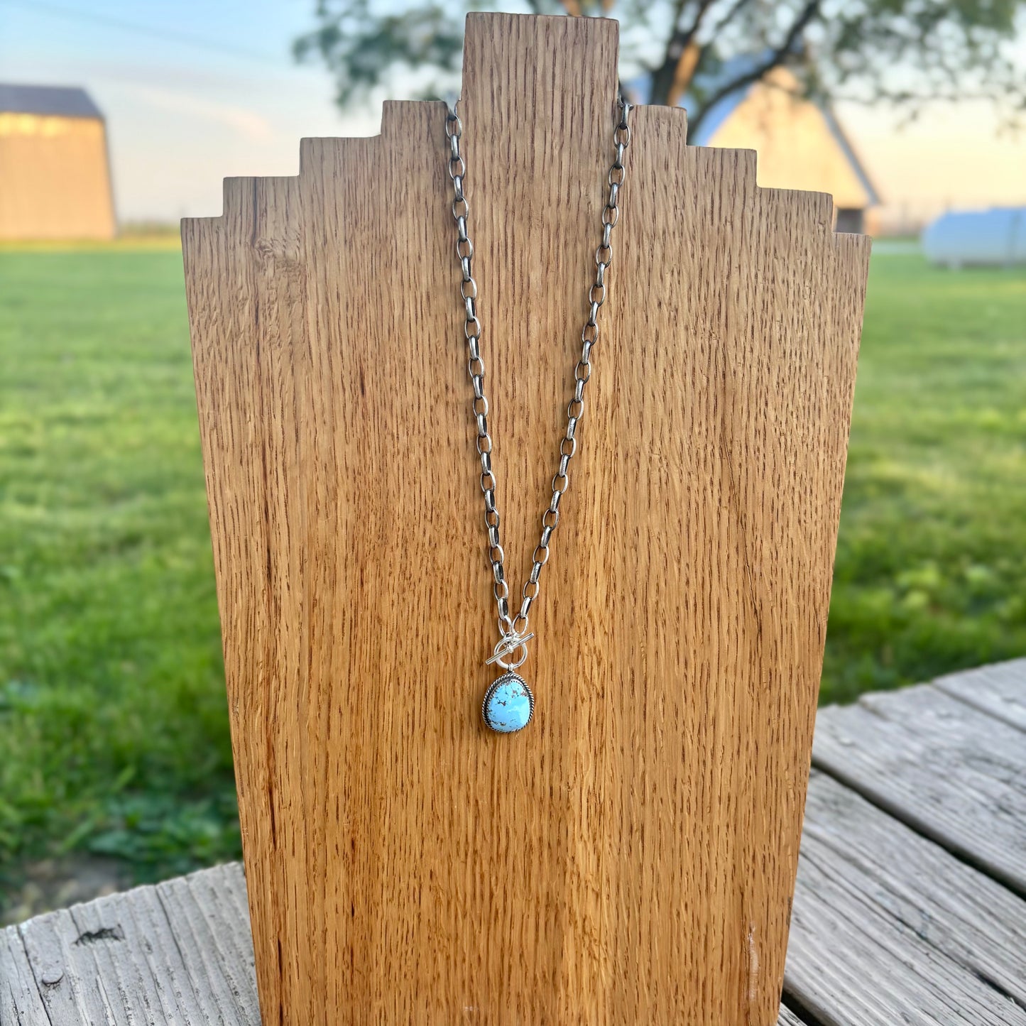 Golden Hills Toggle Necklace