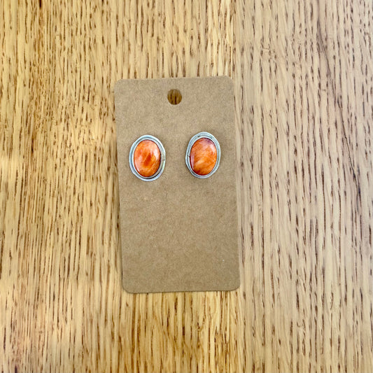 Orange Spiny Studs