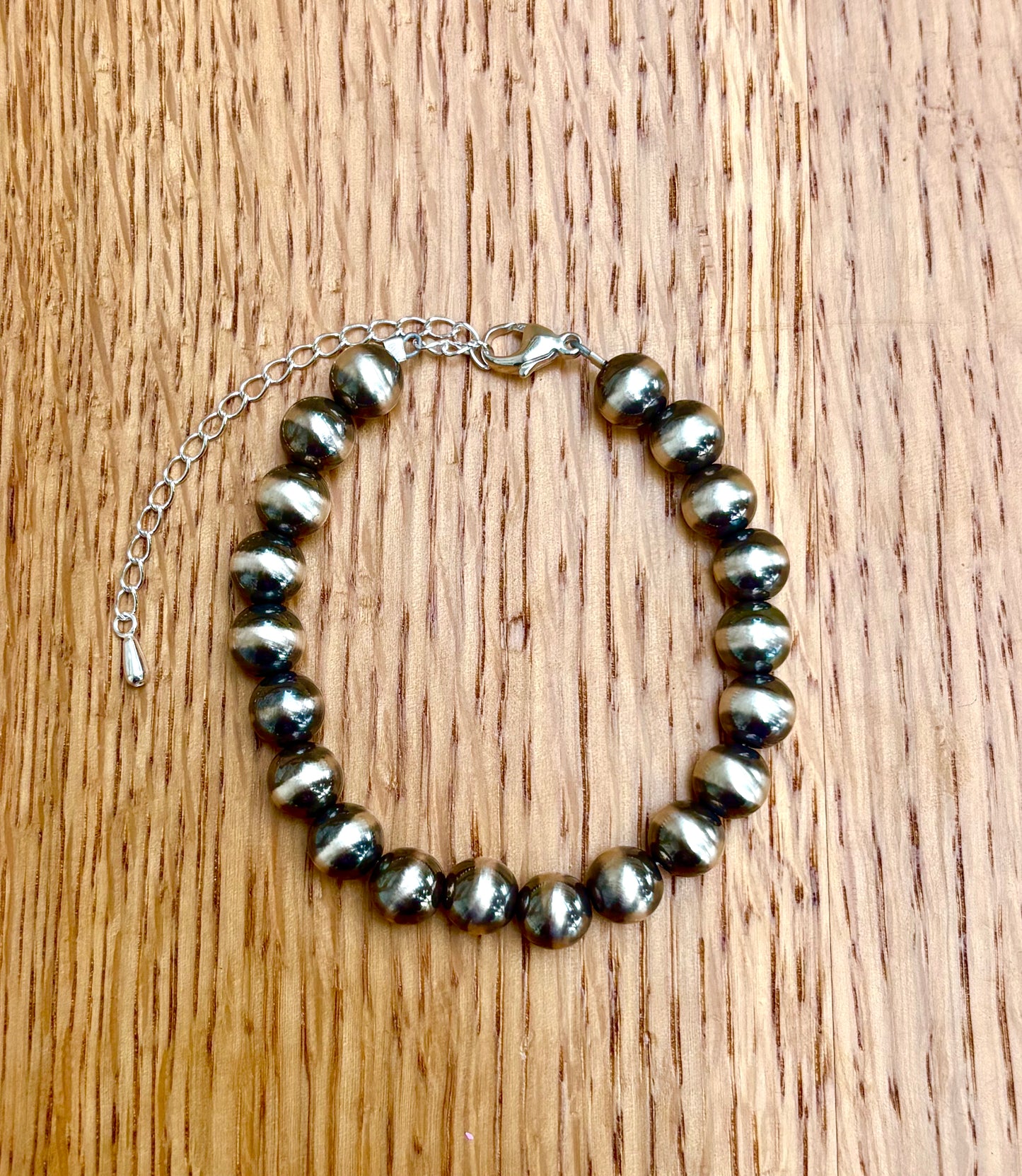 8MM Navajo Pearl Bracelet