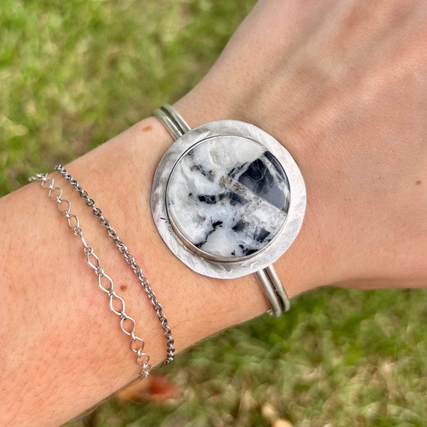 White Buffalo Cuff