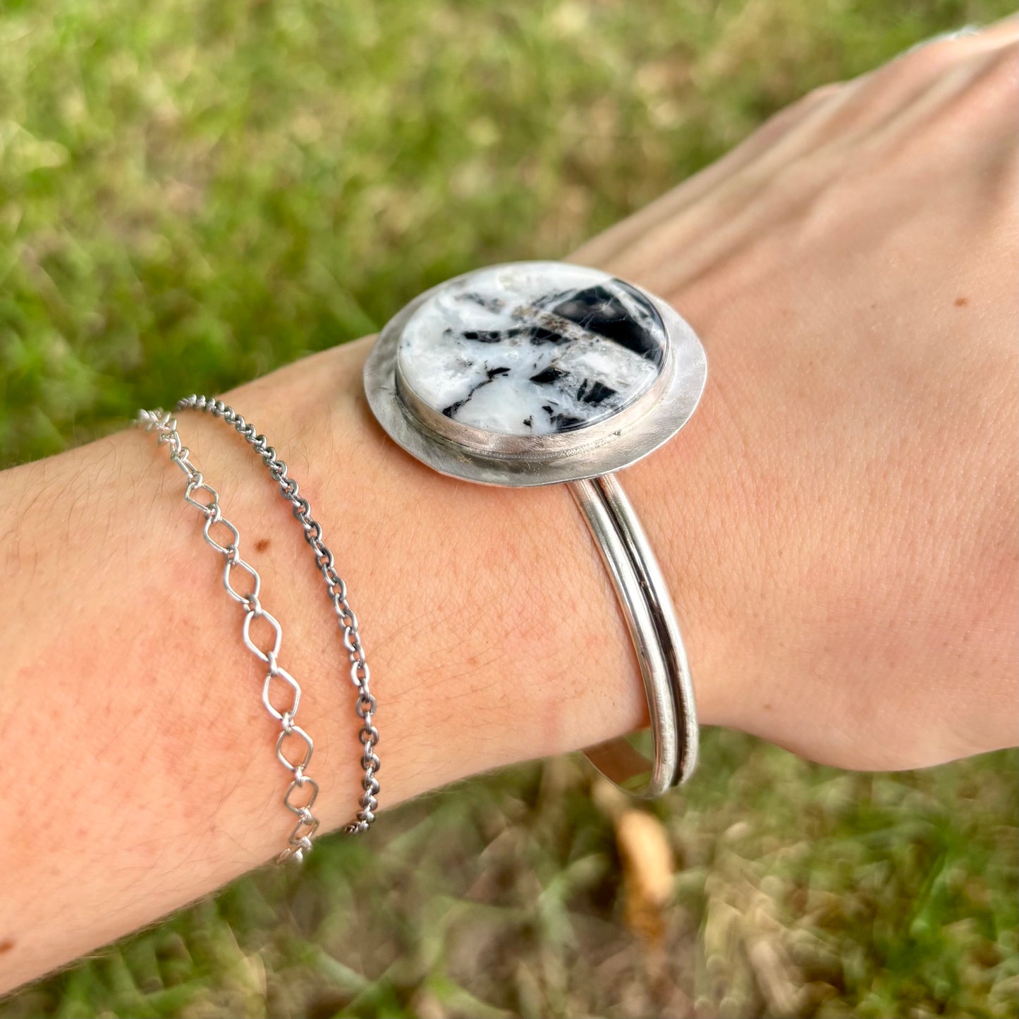 White Buffalo Cuff
