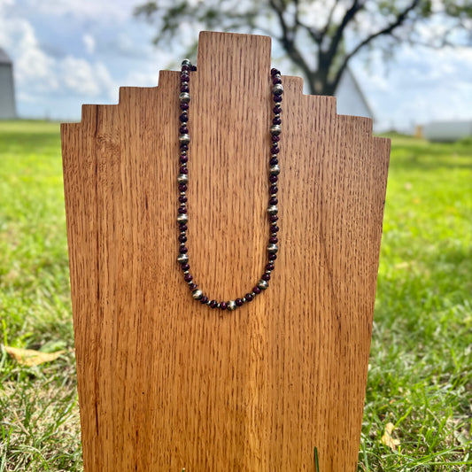 Purple Spiny Necklace