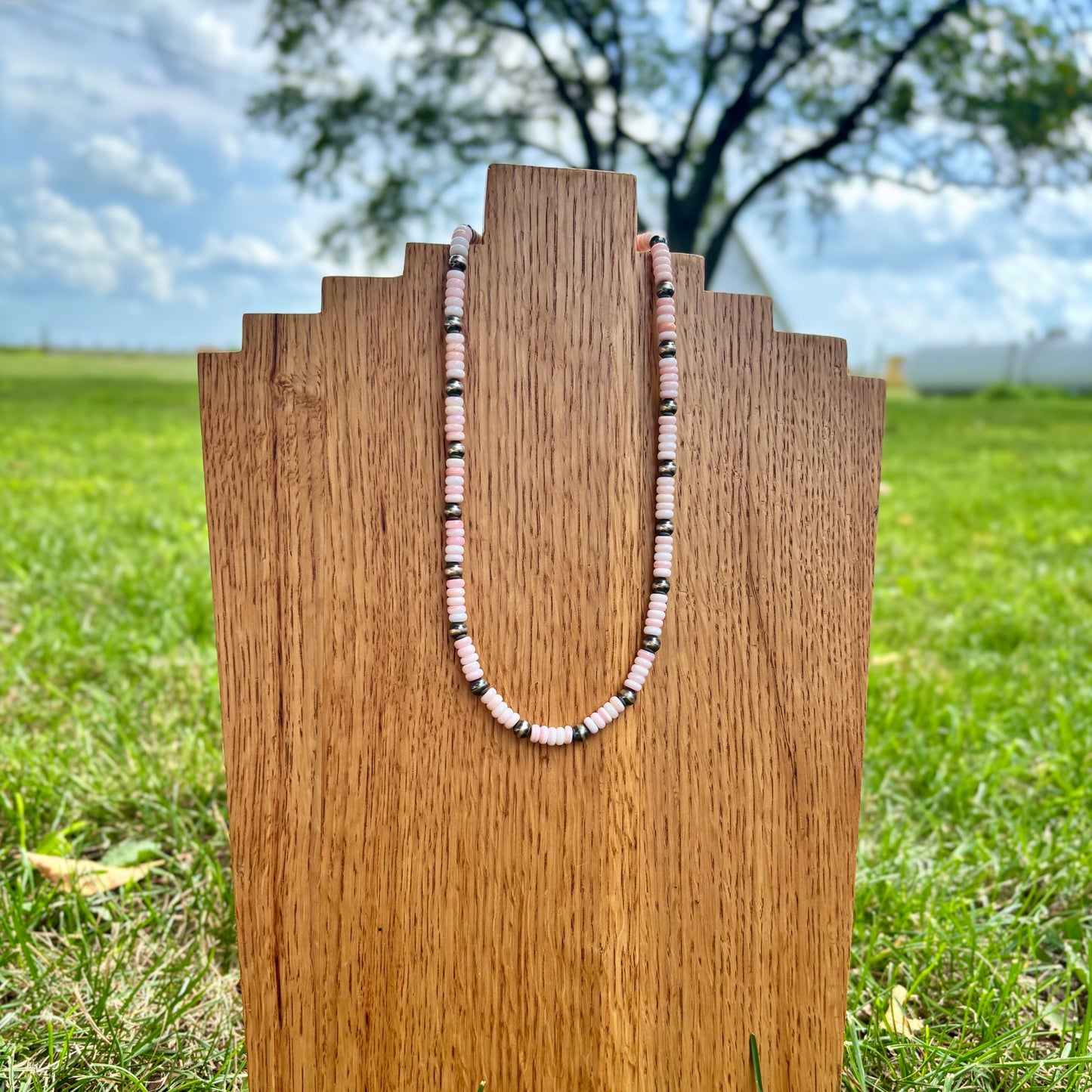 Pink Conch Necklace