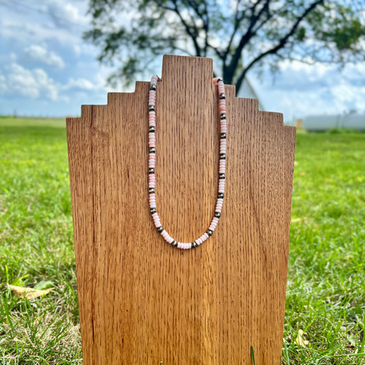 Pink Conch Necklace