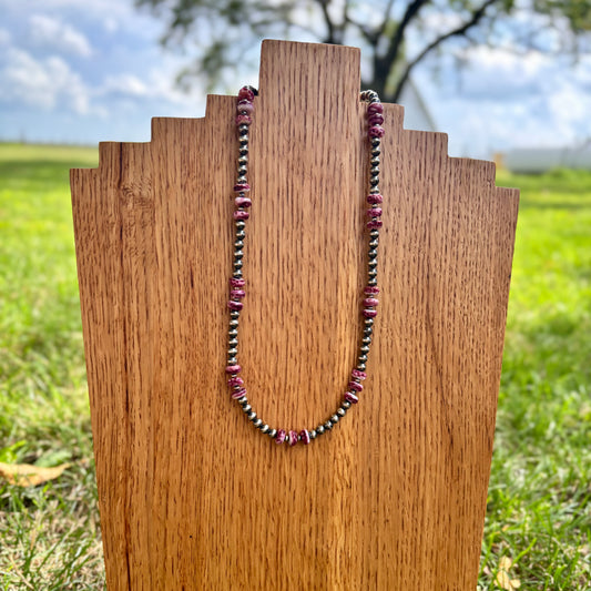 Purple Spiny Necklace