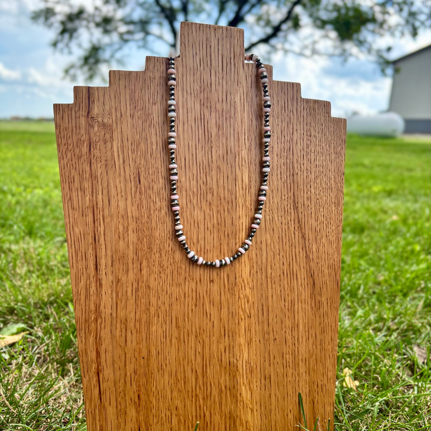 Pink Conch Necklace