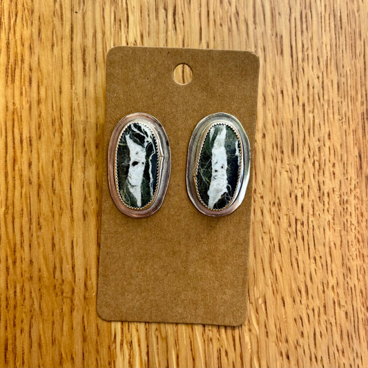 White Buffalo Earrings