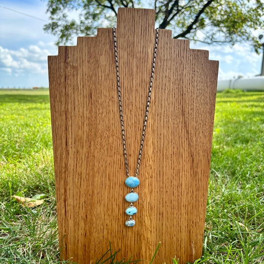 Golden Hills Lariat Necklace