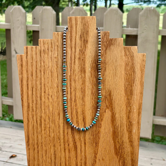 Turquoise Slab Necklace