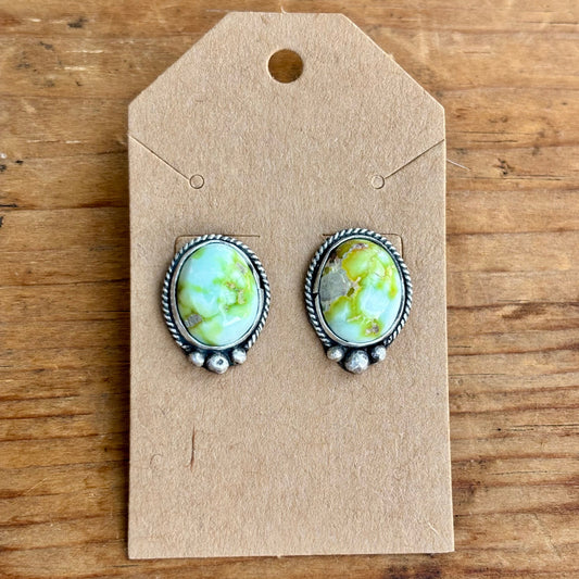 Palomino Variscite Earrings