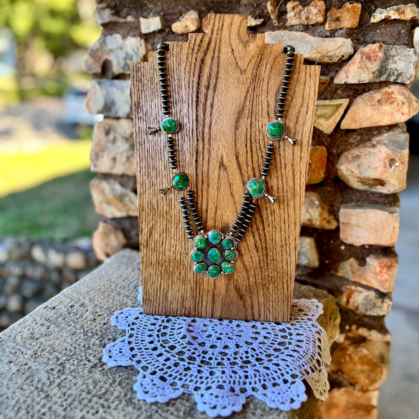 Sonoran Gold Squash Style Necklace