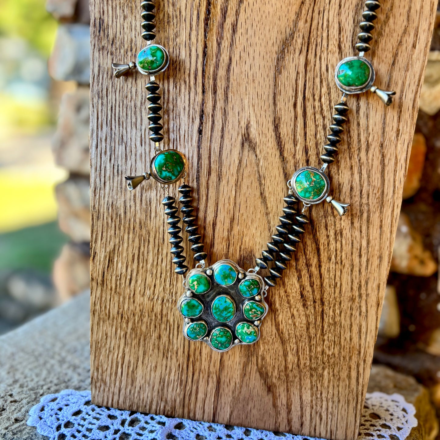 Sonoran Gold Squash Style Necklace