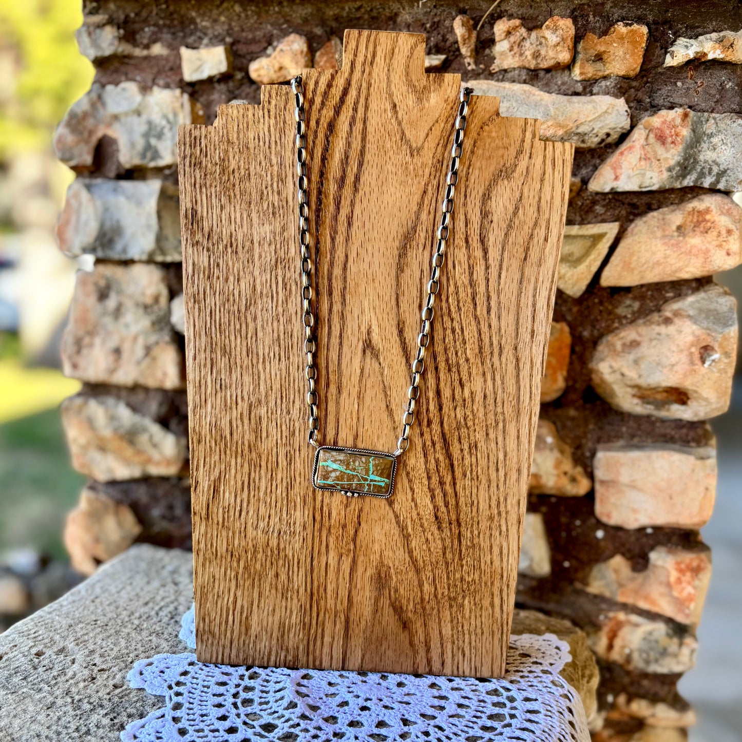 Royston Ribbon Bar Necklace