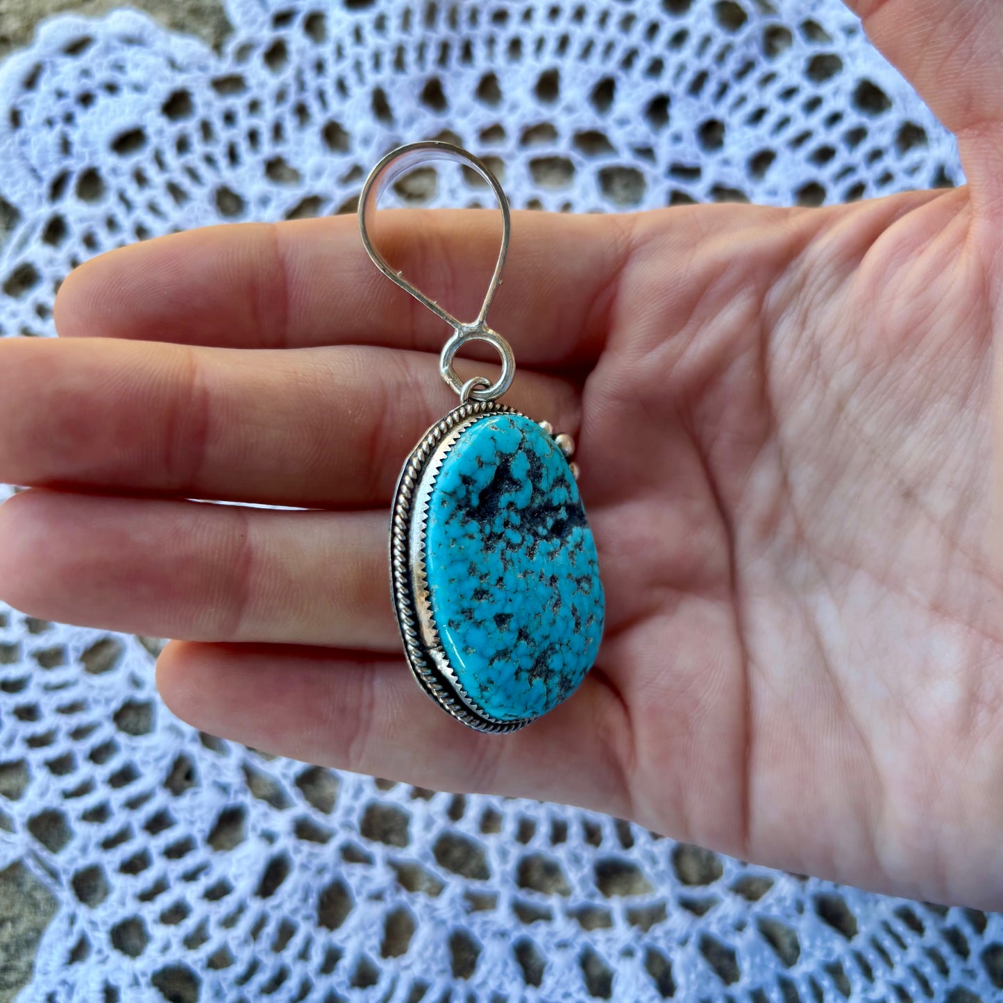 Rough Kingman Pendant