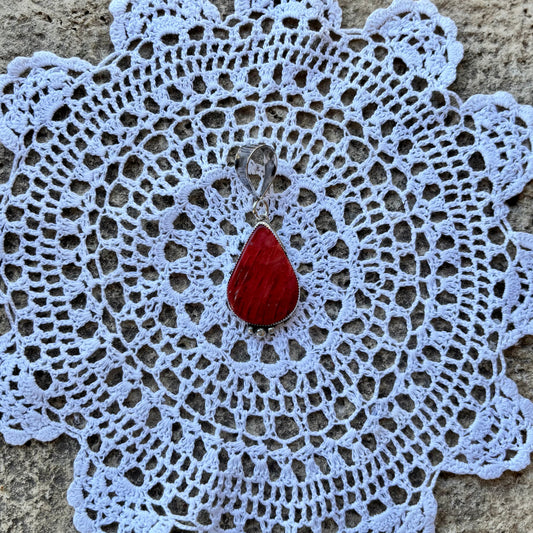 Red Spiny Pendant
