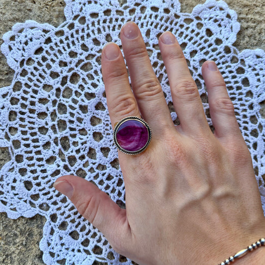 Purple Spiny Ring - Size 9