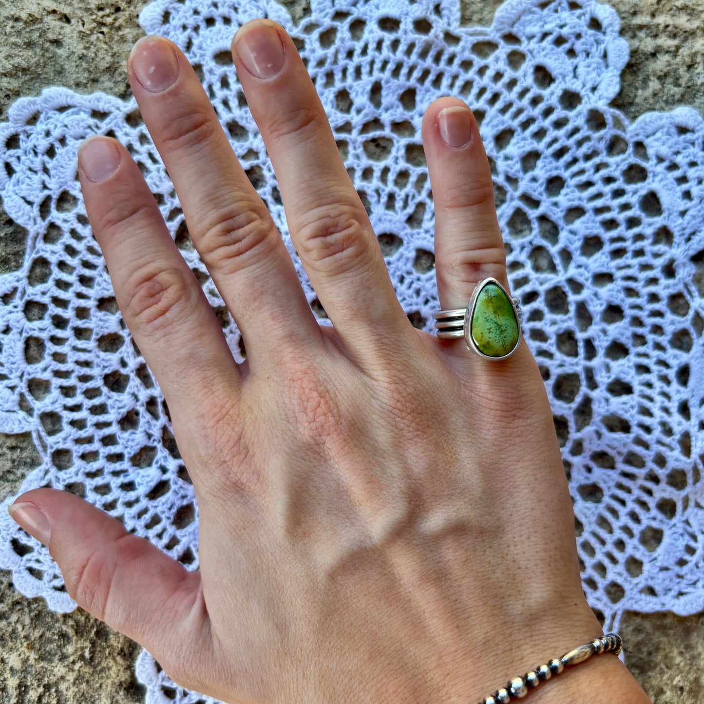 Ceilo Turquoise Ring - Size 7