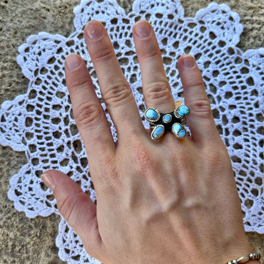 Golden Hills Bow Ring - Size 7
