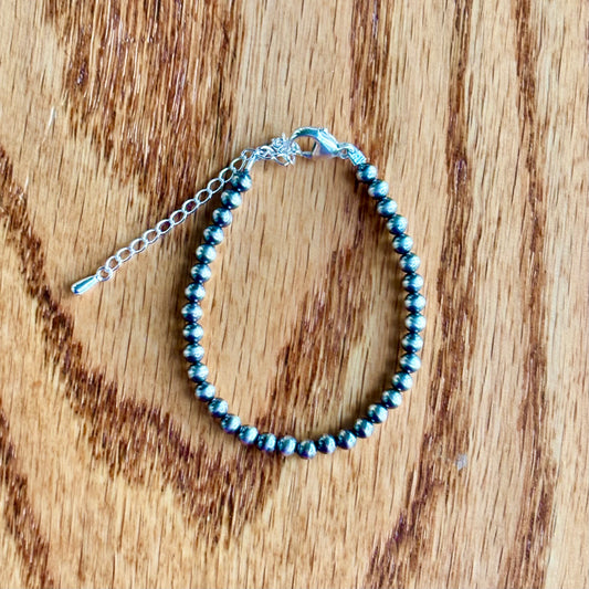 4MM Navajo Pearl Bracelet