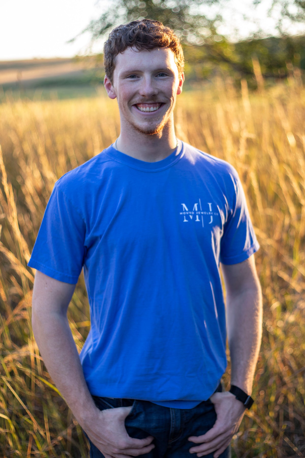 MJC Logo T-Shirt | Dark Blue